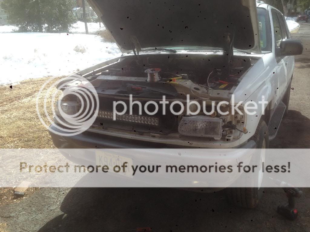 Led light bar behind grill. Ford Explorer and Ford Ranger Forums